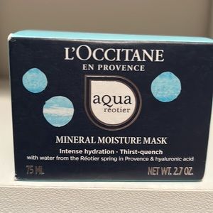 NIB L’OCCITANE Mineral Moisture Mask.   Full size, 2.7 oz